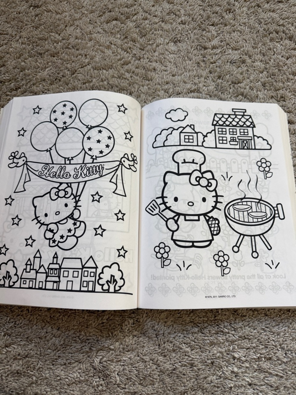 Hello Kitty Pink & Red Coloring and Activity Book - Picture 3 of 3
